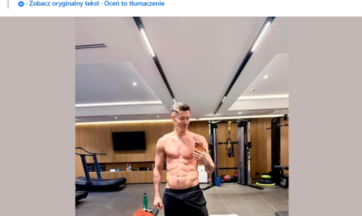 Poświąteczna FORMA Roberta Lewandowskiego!